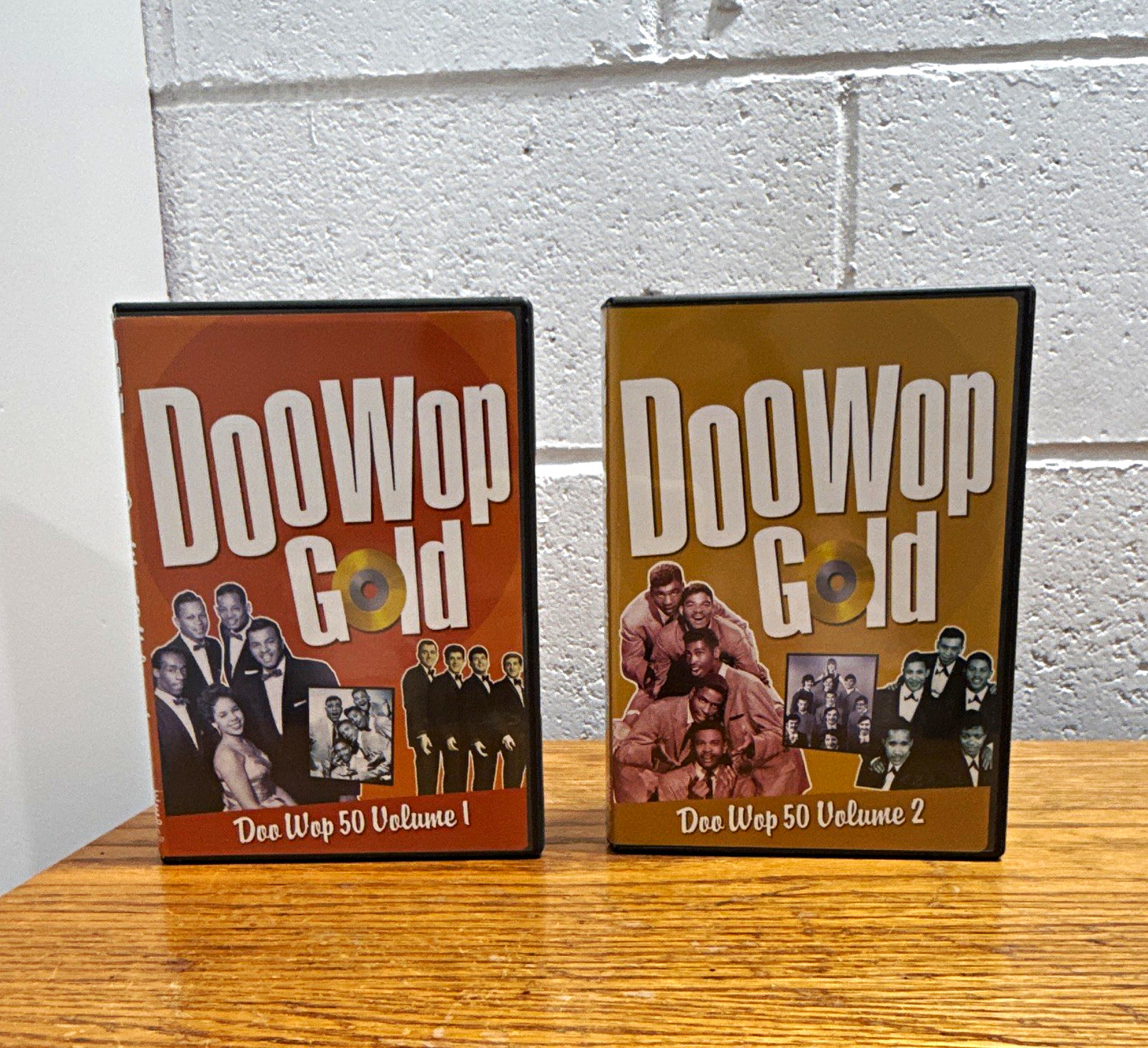 Time Life Various Artists DooWop Gold Doo Wop 50 Vol 1 & 2 CD Album 1999