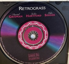 Mike Seeger, David Grisman, John Hartford CD Retrograss  RARE No Inlay. picture