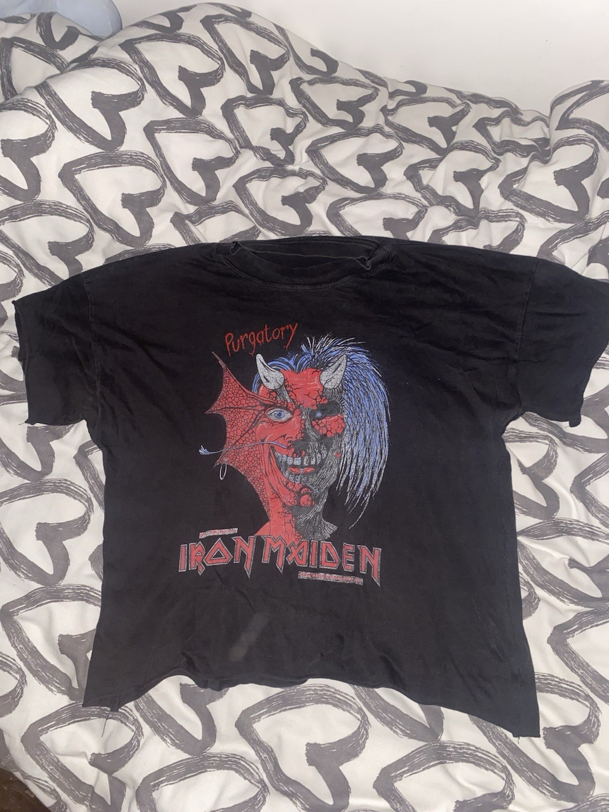 Vintage 1981 Iron Maiden - Purgatory Shirt (Extremely Rare)