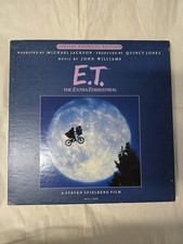E.T. The Extra Terrestrial Vinyl Box, Cassette, Poster, Book Michael Jackson  picture