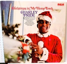 Charley Pride – Christmas In My Home Town NM Vinyl 1970 Reissue Country, Holiday picture