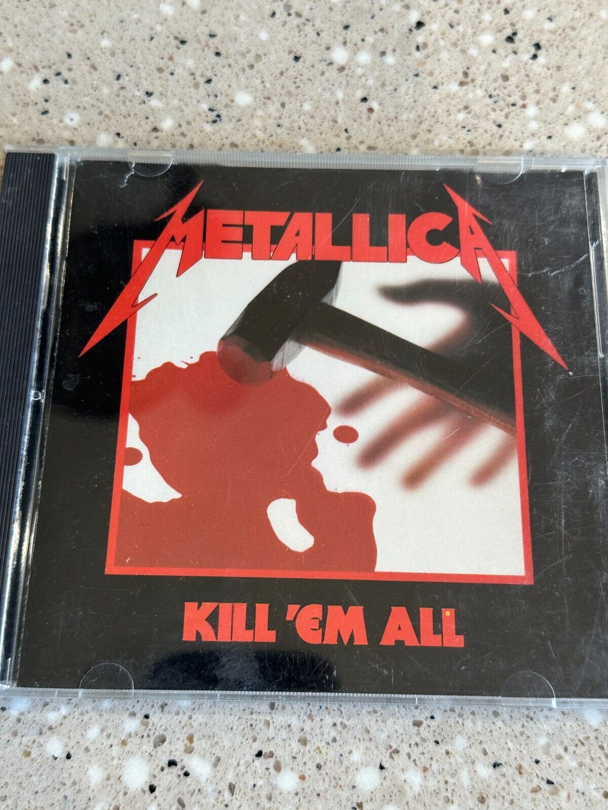 [NM] Metallica Kill Em All Rare ORIG CD 12 Tracks Am I Evil Blitzkrieg OOP HTF