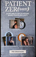 PRESALE Taylor Swift Patient Zero Collector’s Edition 3CD Acoustic/Piano (2026) picture