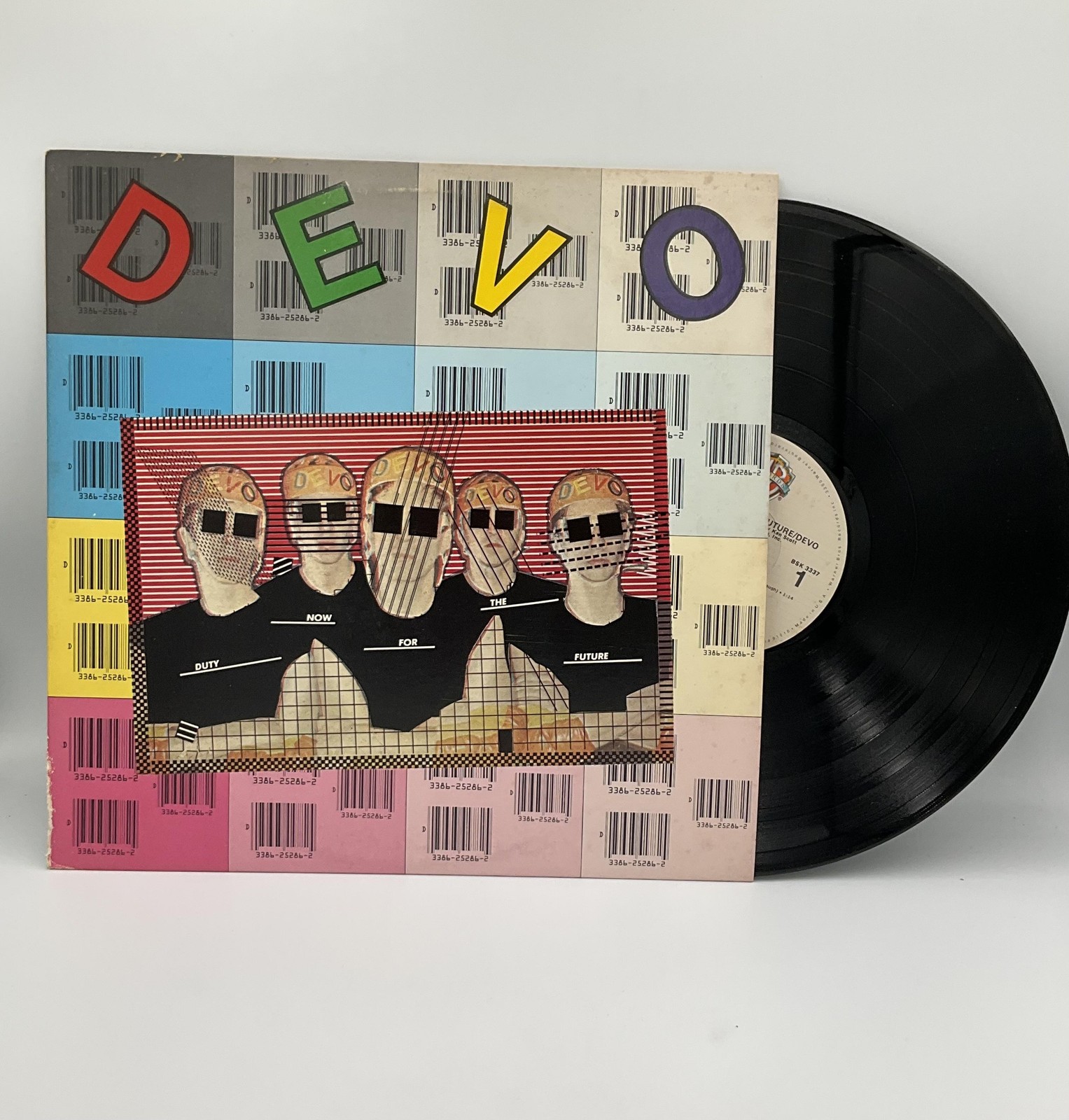 Devo DUTY NOW FOR THE FUTURE 12in Black Vinyl LP 1979 Warner Records