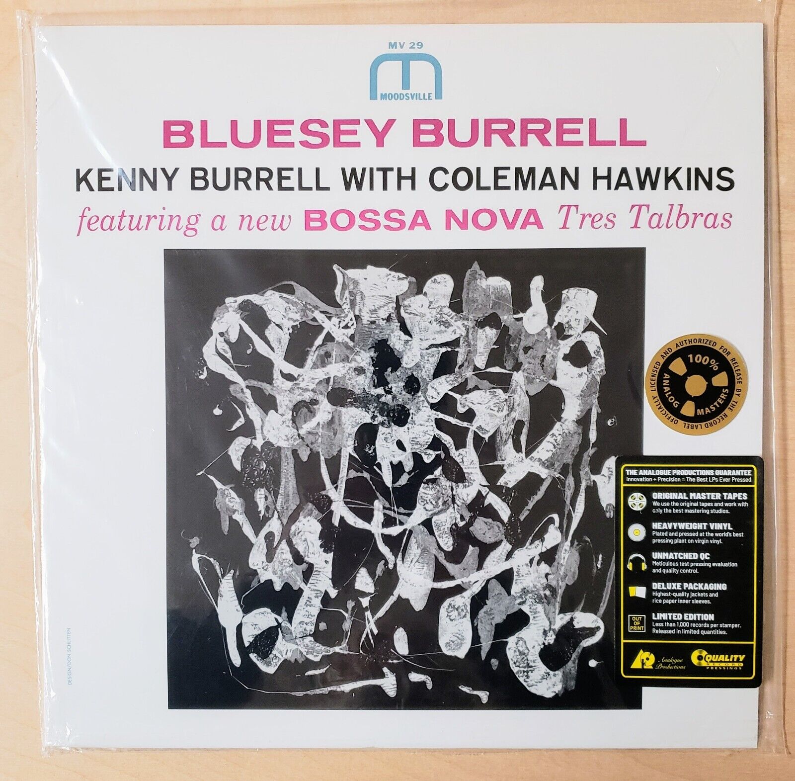 Kenny Burrell Bluesy Burrell Analogue Productions Sealed 180g Vinyl AAA