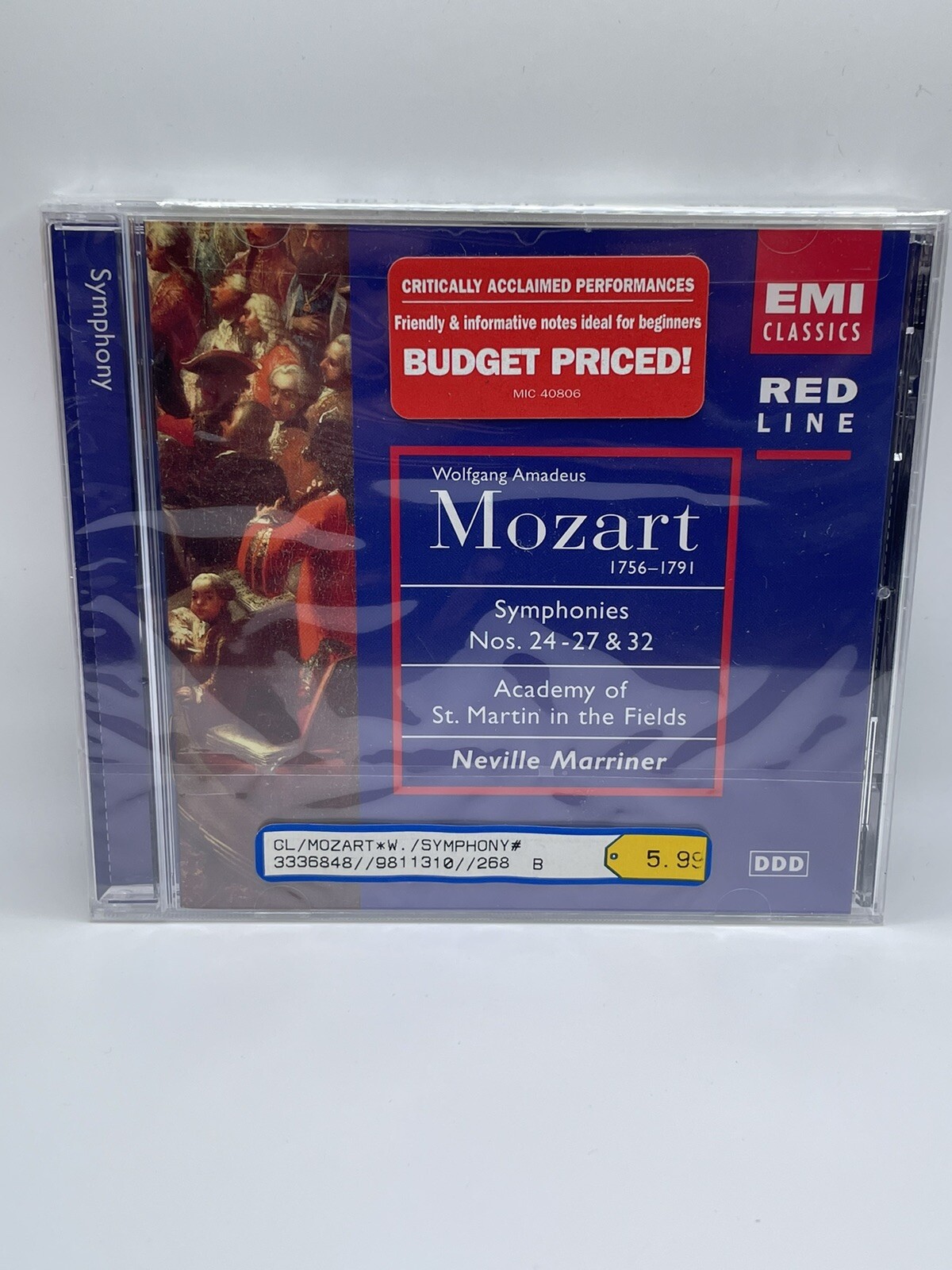 MOZART - Mozart: Symphonies 24-27 & 32 - CD New Sealed 0424