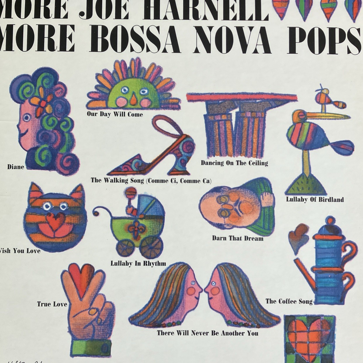 More Joe Harnell More Bossa Nova Pops 1963 Jazz Pop LP 12