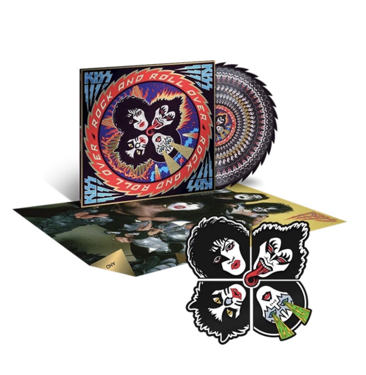 Rock And Roll Over 50th Deluxe ZOETROPE PIC DISK SAWBLADE DIE CUT/1000 PRESALE