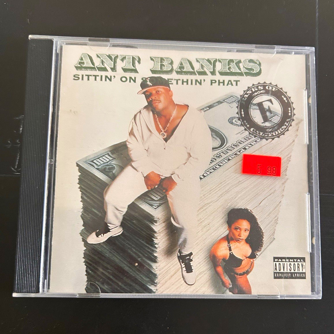 Ant Banks - Sittin' on Somethin' Phat (1993) CD Album Rap/Hip-Hop Jive