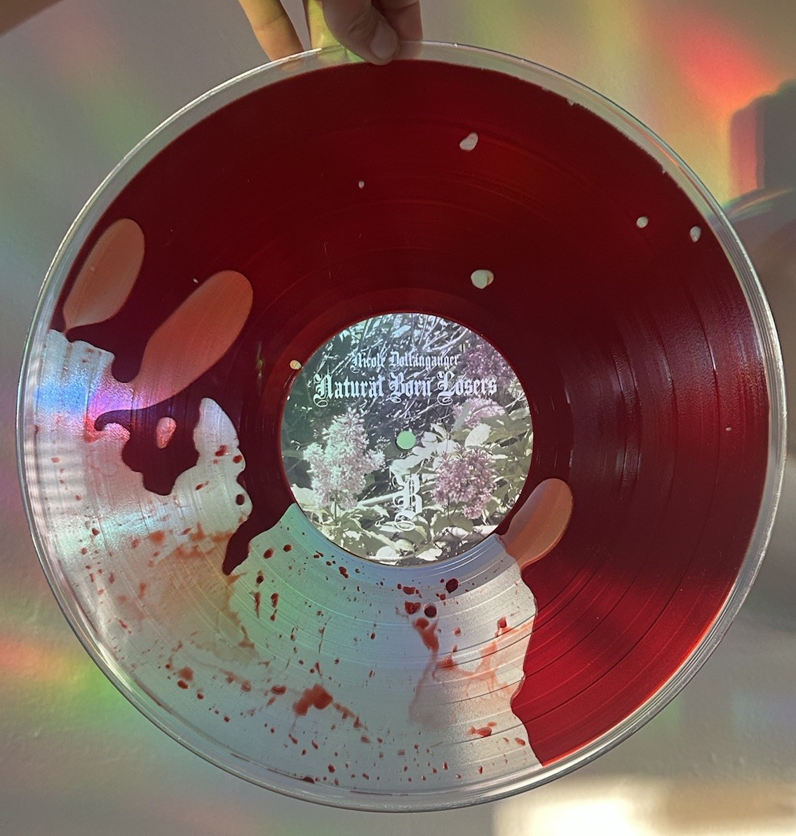 Nicole Dollanganger~ Natural Born Losers Blood Filled Vinyl + Autographed Poster