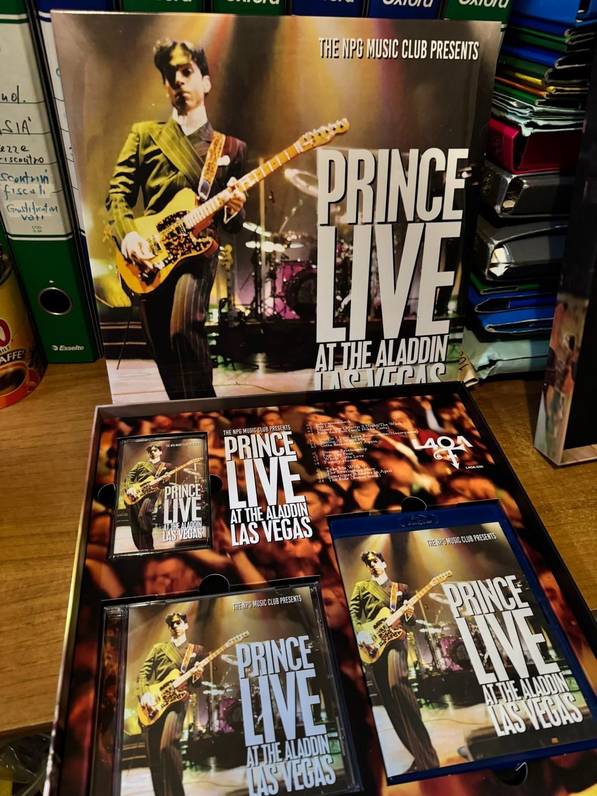 Prince Super Deluxe Box Live At The Aladdin Las Vega 