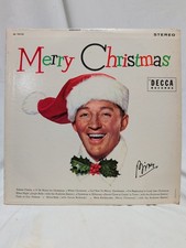 BING CROSBY Merry Christmas 1980 LP RCA MONO MCA 15024 NM+/VG+  picture