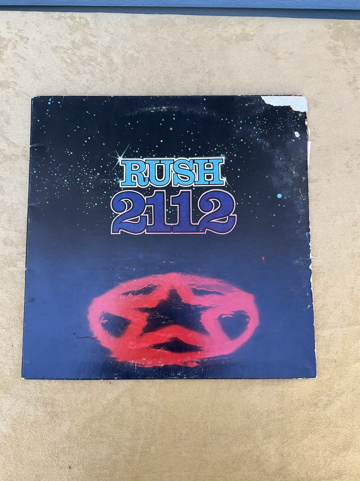 RUSH 2112- 1976 LP VINYL  RECORD ALBUM 🎶