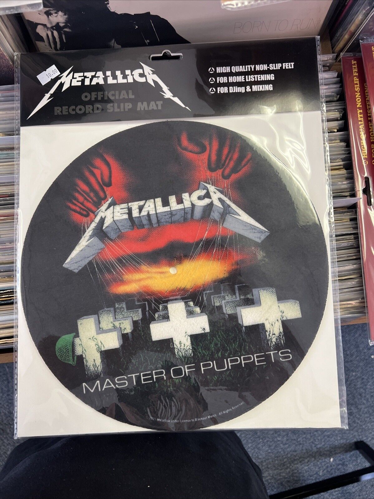 Metallica - Master of Puppets Record Slip Mat