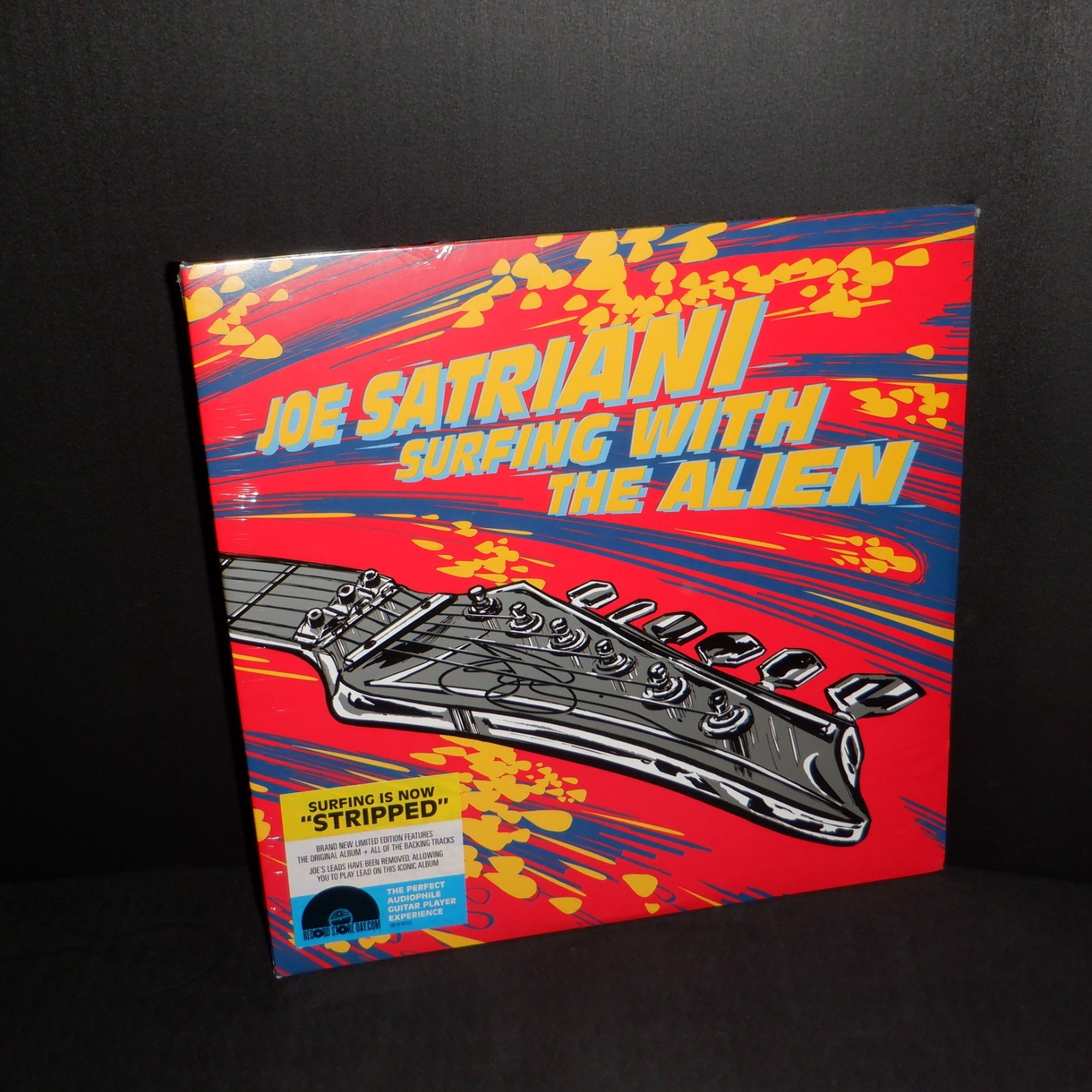 Joe Satriani vinyl Surfing With The Alien STRIPPED 2019 RSD Gatefold Audiophile