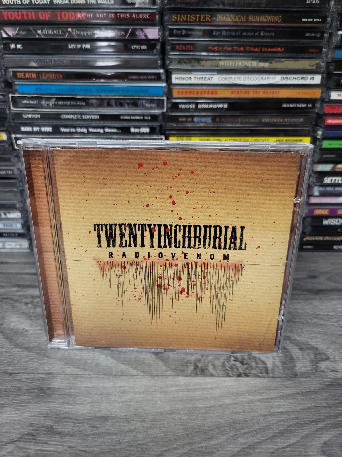 GSR 049 Twentyinchburial 20 Inch Burial Radiovenom CD 2006 Hardcore Punk Metal