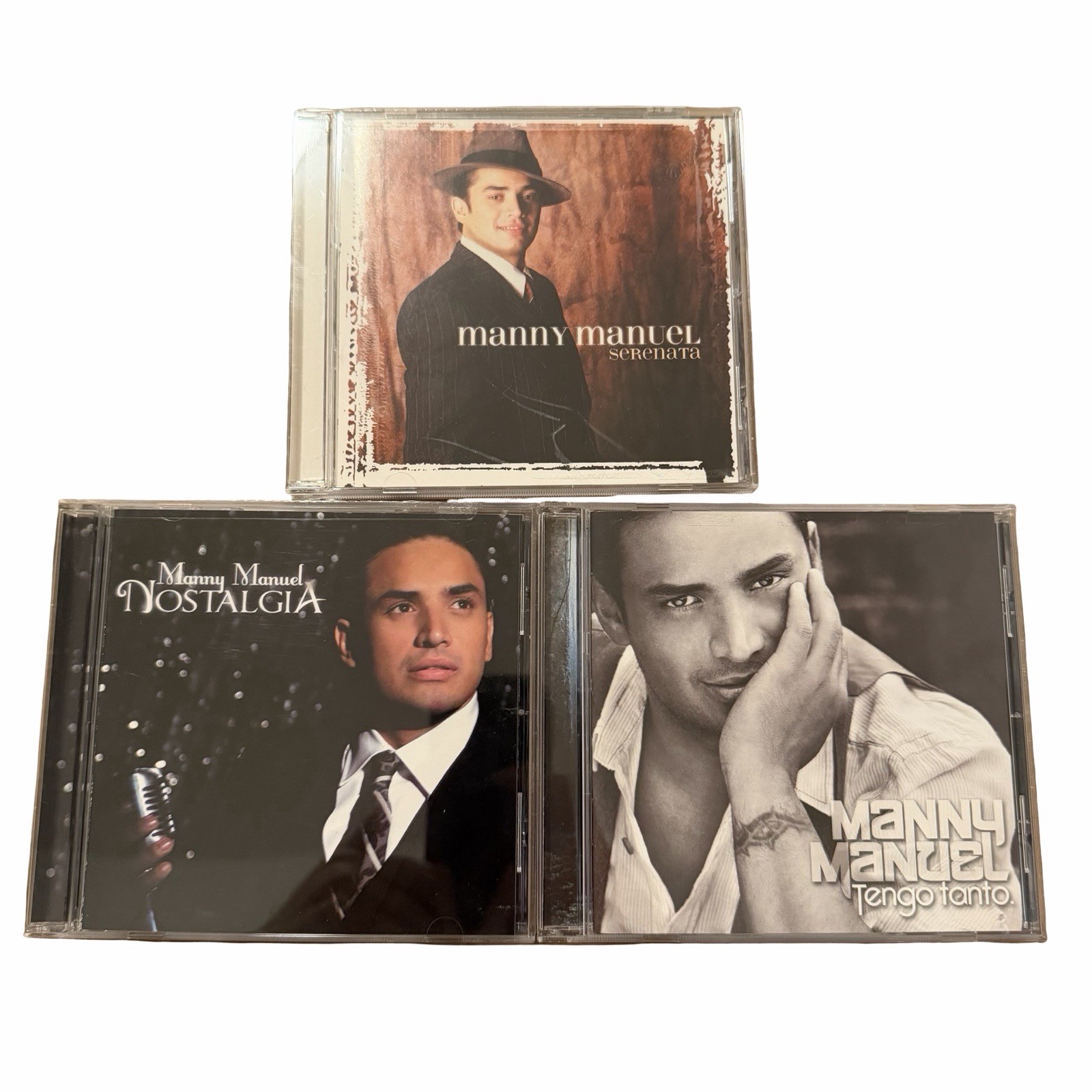 Lot Of 3 Manny Manuel CDs: Serenata, Nostalgia & Tengo Tanto - Buy 3 Get 2 Free