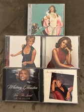 5 assorted Whitney Houston cds in good shape picture