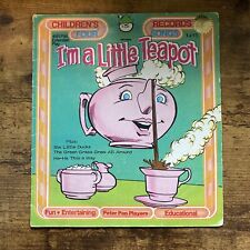 Vintage Peter Pan 45 Childrens Record Im a Little Teapot NOS picture