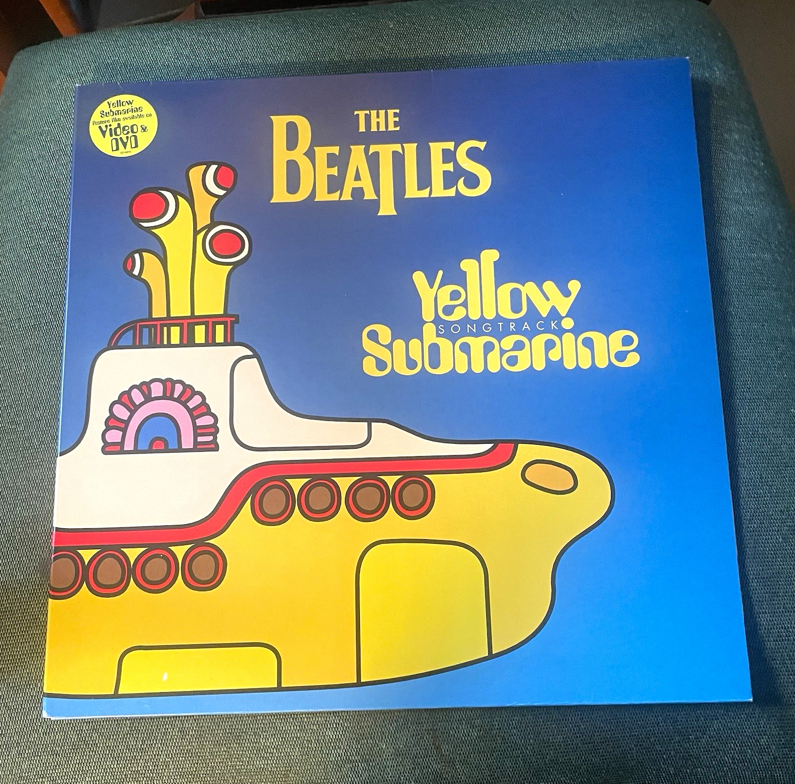 The Beatles Yellow Submarine Songtrack Apple 1999 original yellow vinyl EU LP