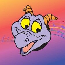 Disney Figment Die Cut Vinyl Record, NEW picture