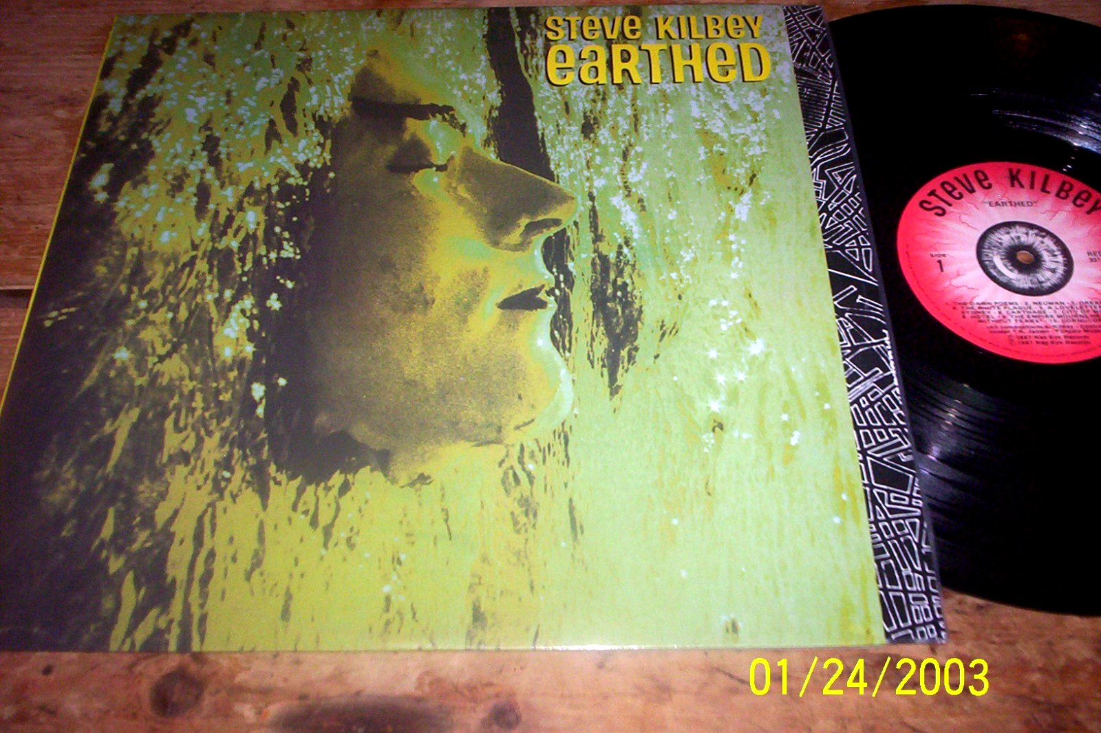 STEVE KILBEY / Church ( EARTHED ) ORIG 1987 Australian pressed VINYL solo LP NM-