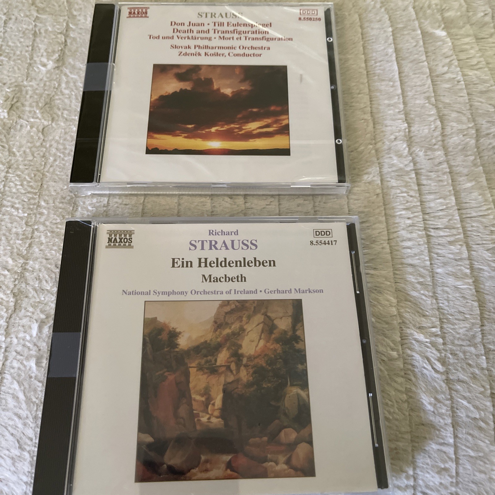 Richard Strauss -Ein Heldenleben / Macbeth + Don Juan Strauss 2 CDs Still Sealed