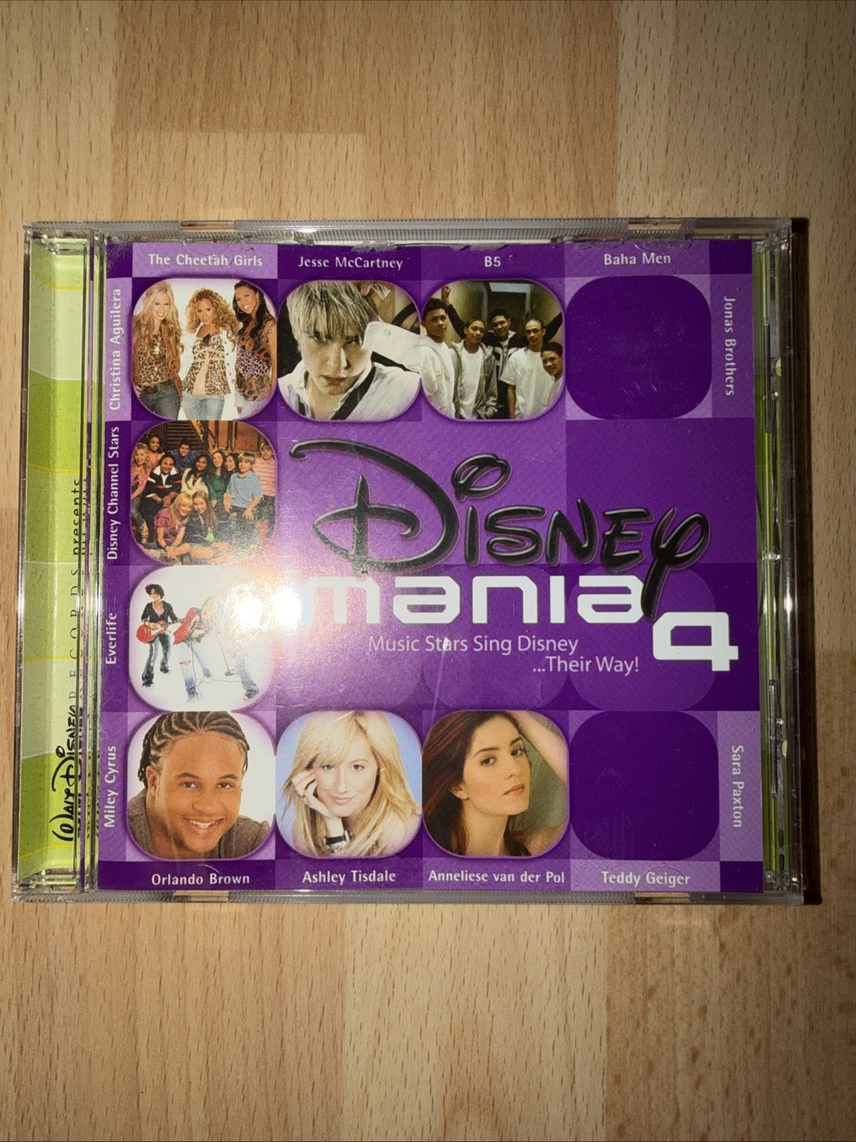 Disney Records Disneymania 4 Music Stars Sing Disney…Their Way (CD, 2006)
