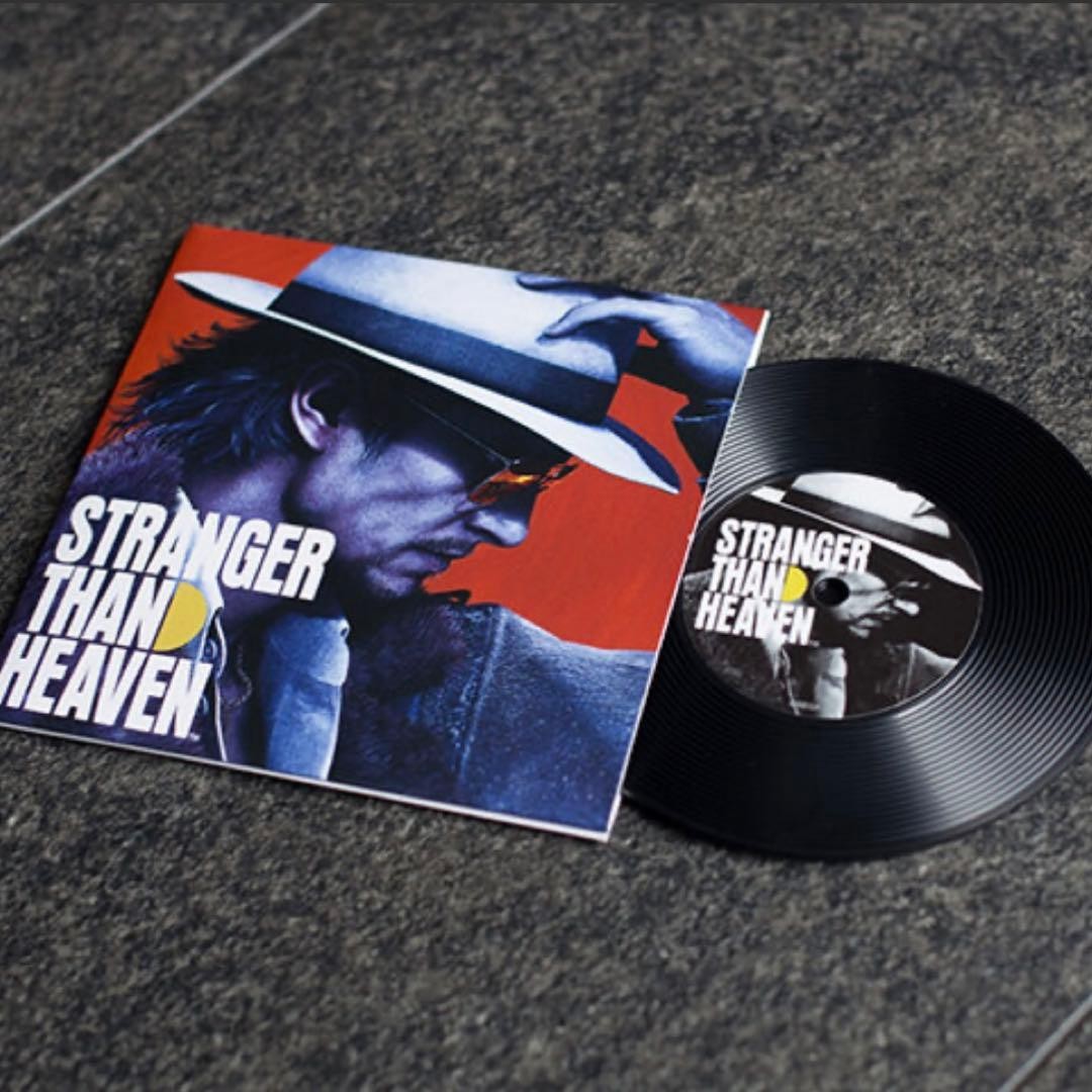 STRANGER THAN HEAVEN Vinyl Record Coaster Tokyo Game Show 2026 From Japan