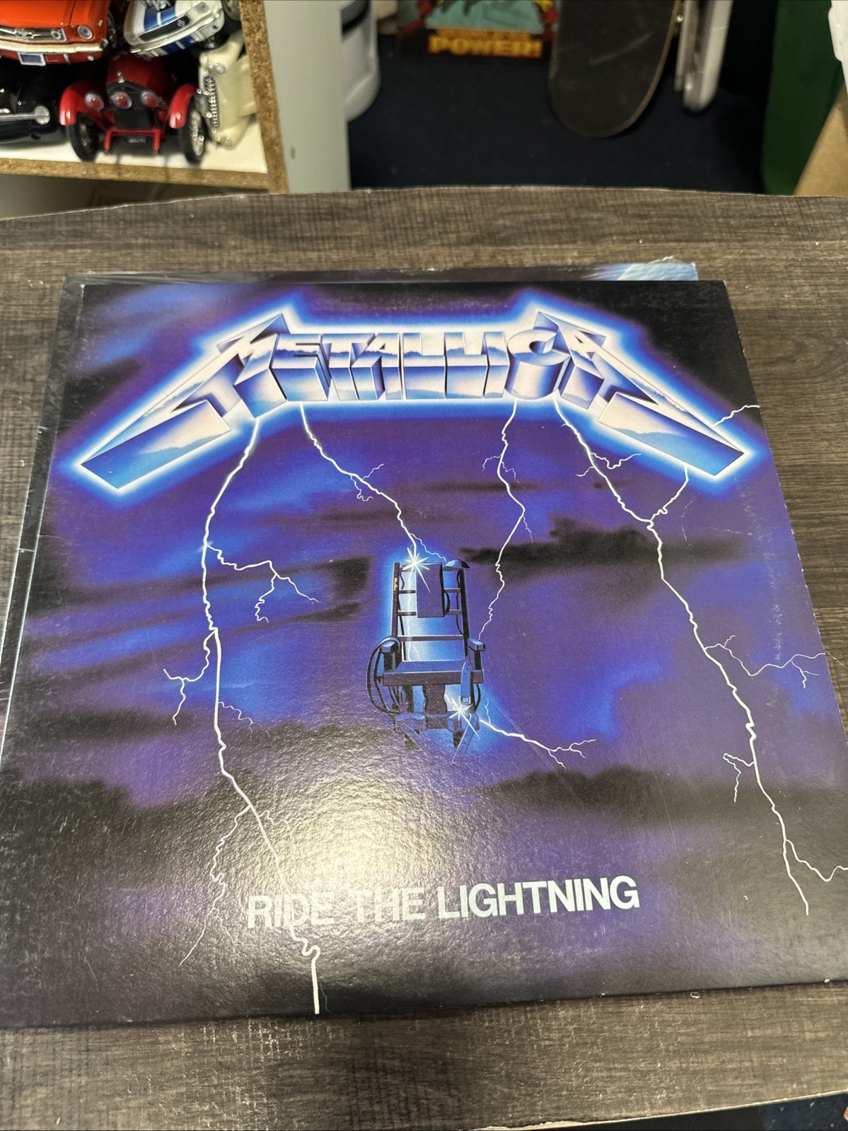 METALLICA RIDE THE LIGHTNING 1984. ORIGINAL VINYL NEAR MINT VERY NICE