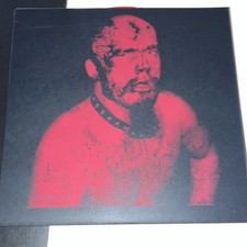 G.G. Allin Antiseen Murder Junkies screen printed cover TKO red vinyl LP limited picture