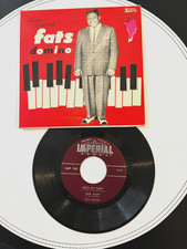 BIG DEAL 45 HERE STANDS FATS DOMINO 4 SONG EP  SCARCE RED HARD PICTURE SLEEVE picture