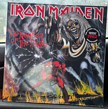 Iron Maiden The Number of the Beast Remastered Vinyl LP Record BMG picture