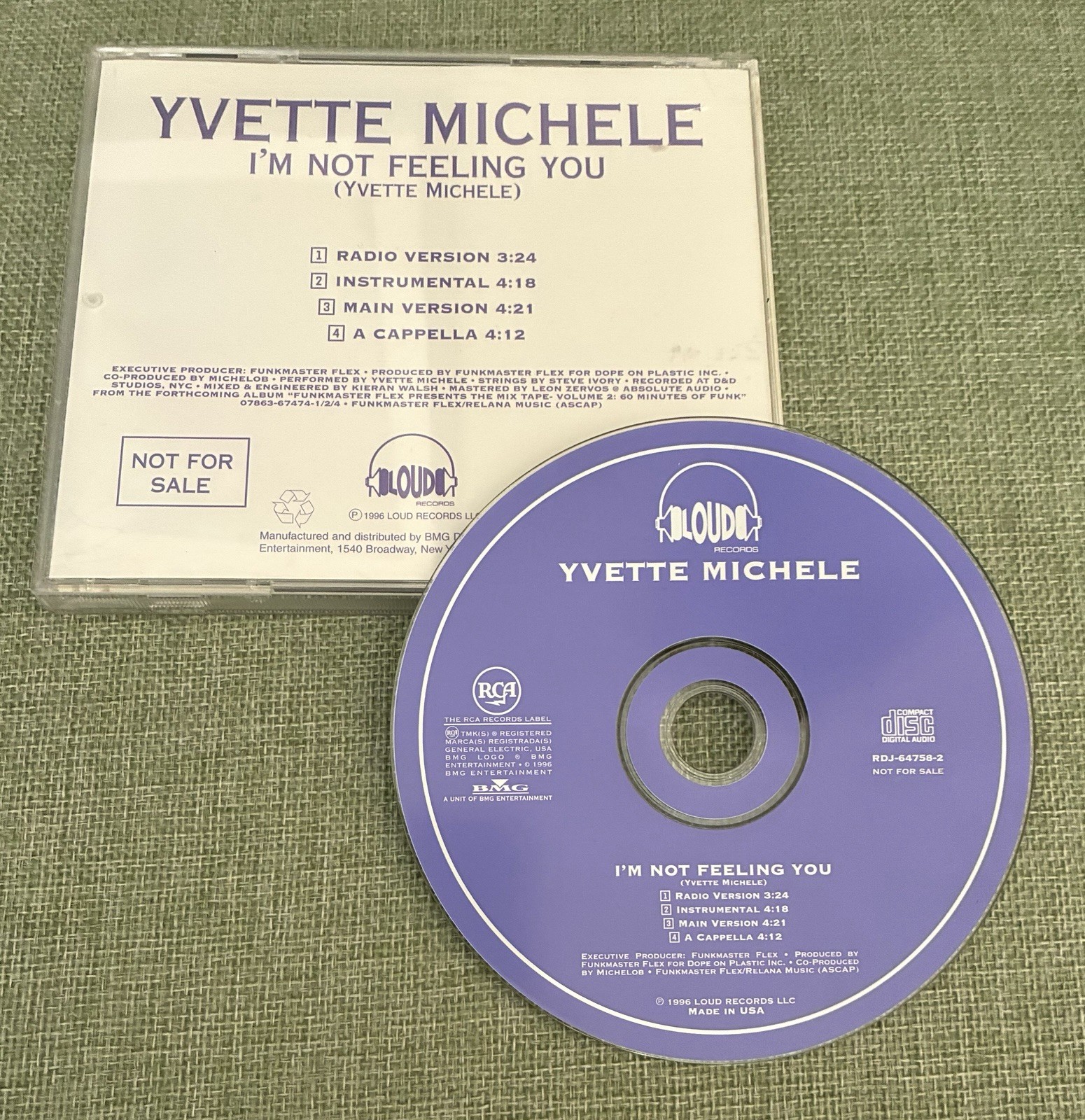Yvette Michele         **PROMO CD**        I\'m Not Feeling You