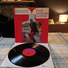 DANDY LIVINGSTONE YOUR MUSICAL DOCTOR VINYL LP DOWNTOWN UK 1969. Strong VG+ picture