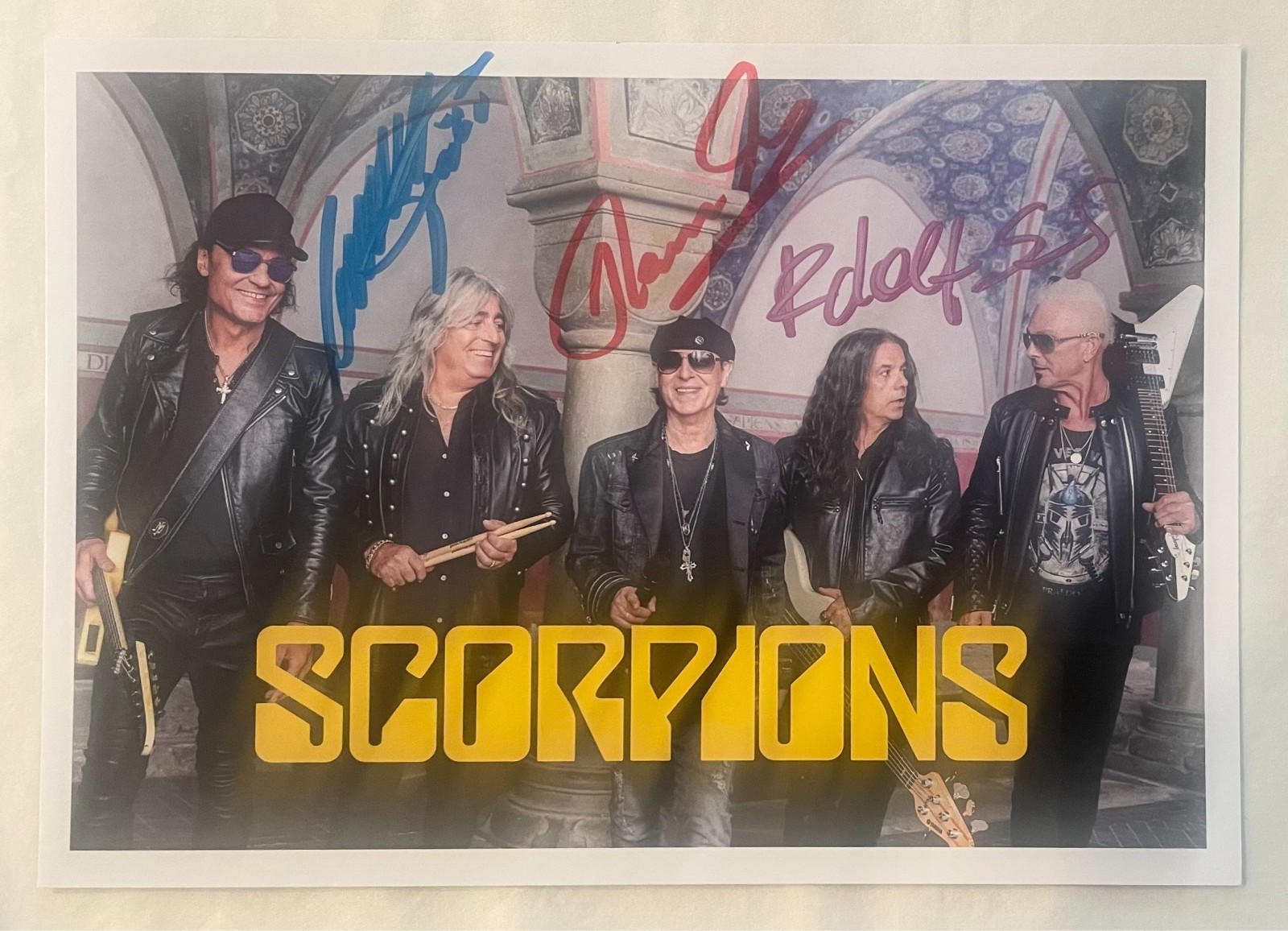 Scorpions - Rock Believer (180G Black Vinyl + Photo signed by 3 members) NEW