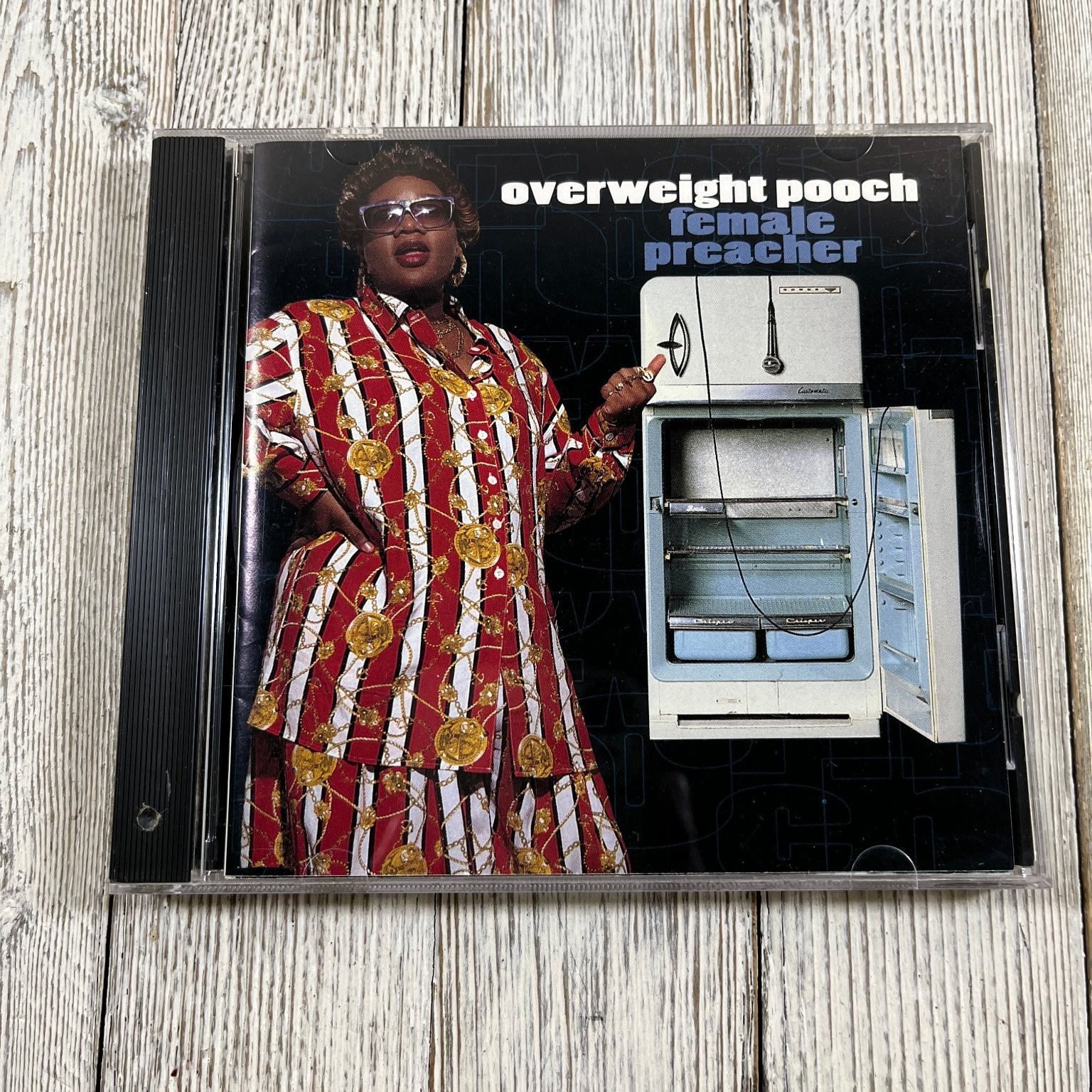 Overweight Pooch – Female Preacher CD 1992 Hip Hop R&B A&M Records