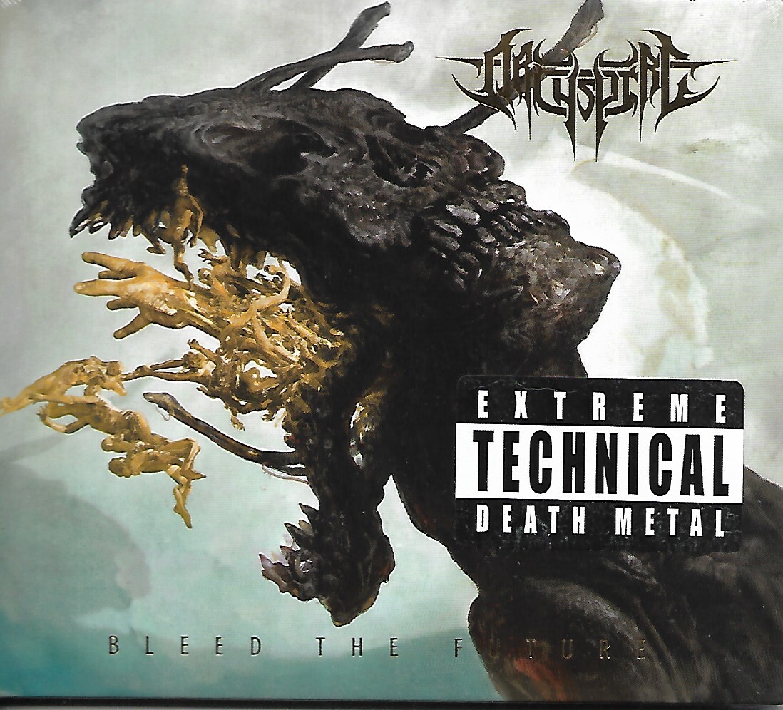 ARCHSPIRE- BLEED THE FUTURE-DIGIPAK-technical-death-metal-cattle decapitated