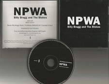 BILLY BRAGG Npwa w/RARE RADIO EDIT 2002 USA PROMO DJ CD Single w/ PRINTED LYRICS picture