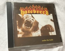 Hatebreed - Under the Knife (1996) (CD, 2000) Reissue.  VG+ picture