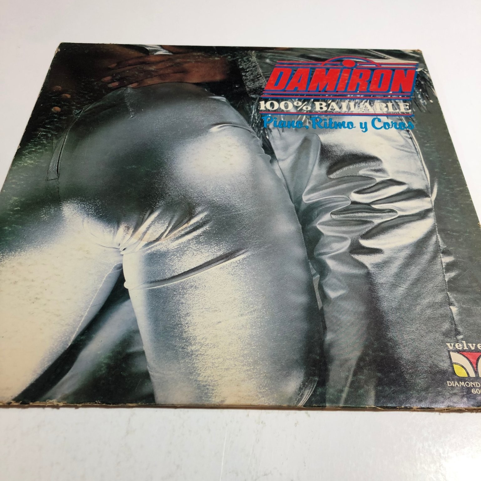 DAMIRON – 100% Bailable LP Record 1981 Velvet Latin Piano Merengue 33 RPM
