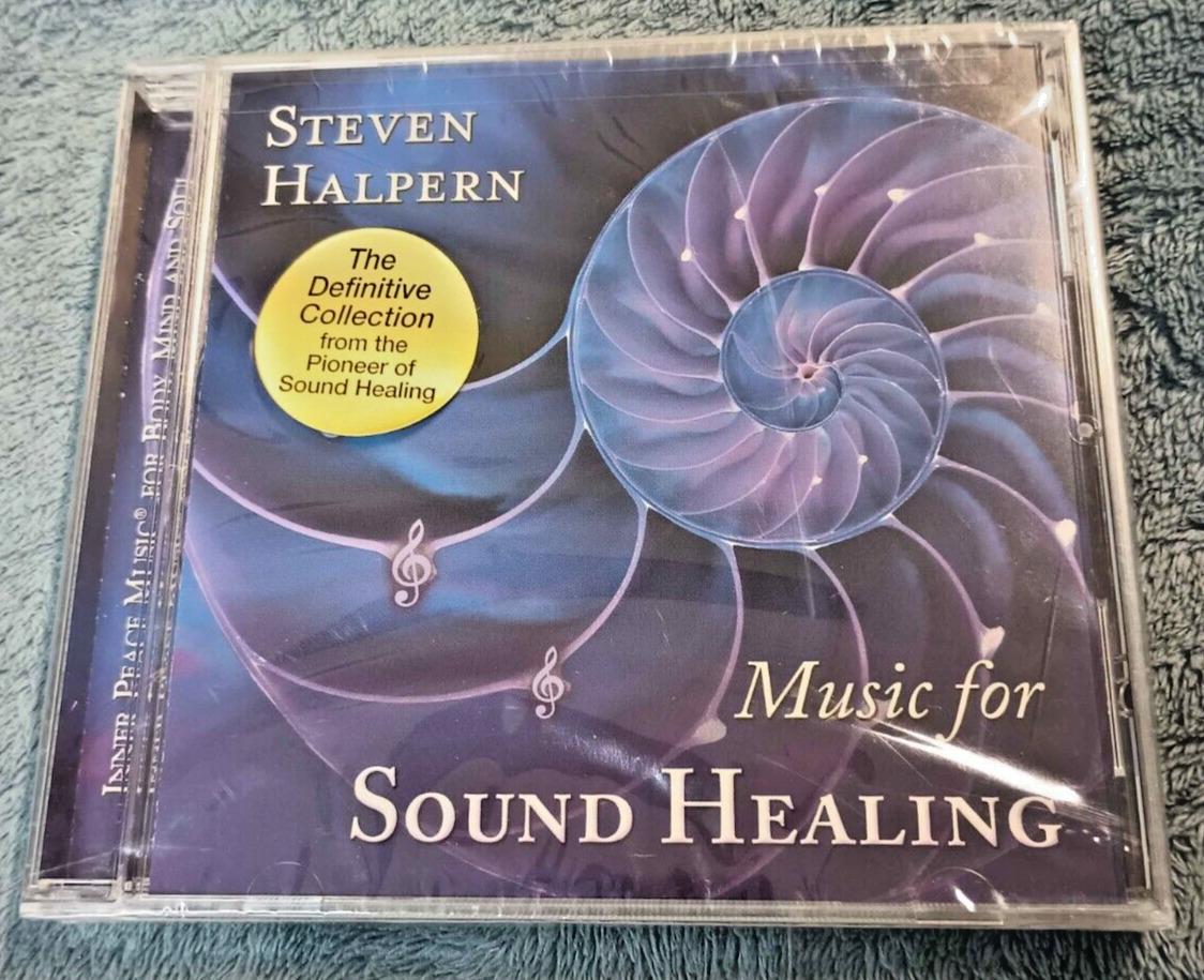 Music for Sound Healing - Audio CD By Steven Halpern - NEW SEALED