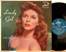 Julie London Lonely Girl Vinyl LP Liberty LRP 3012 Mono 1st Pressing 1956 picture
