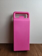 CLIK CASE Vintage 1990s Clik Cassette Tape Case Holder Hot Pink Hard Plastic picture