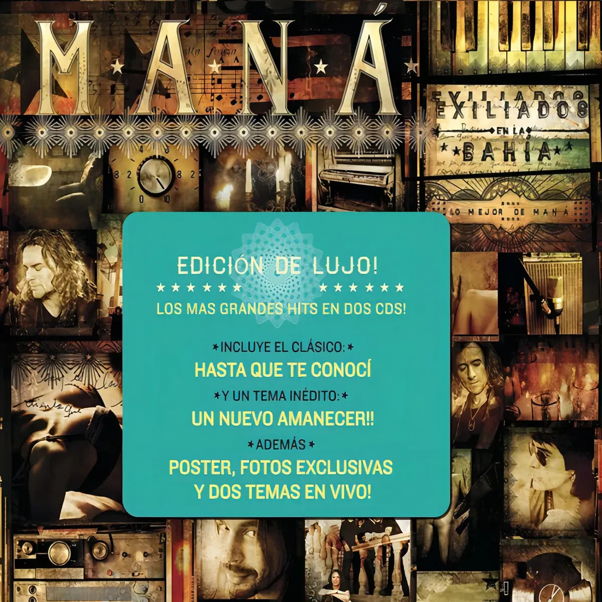 Maná Exiliados En La Bahía 2 Discos 30 Canciones Rock 2012 Cd New  Mexico Import
