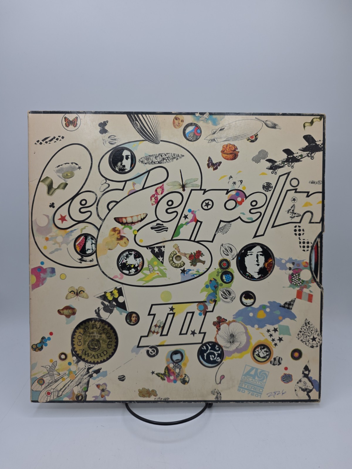 Vtg 1970 Led Zeppelin III Vinyl Record Album LP SD7201 ATLANTIC RECORDS NY. NY.