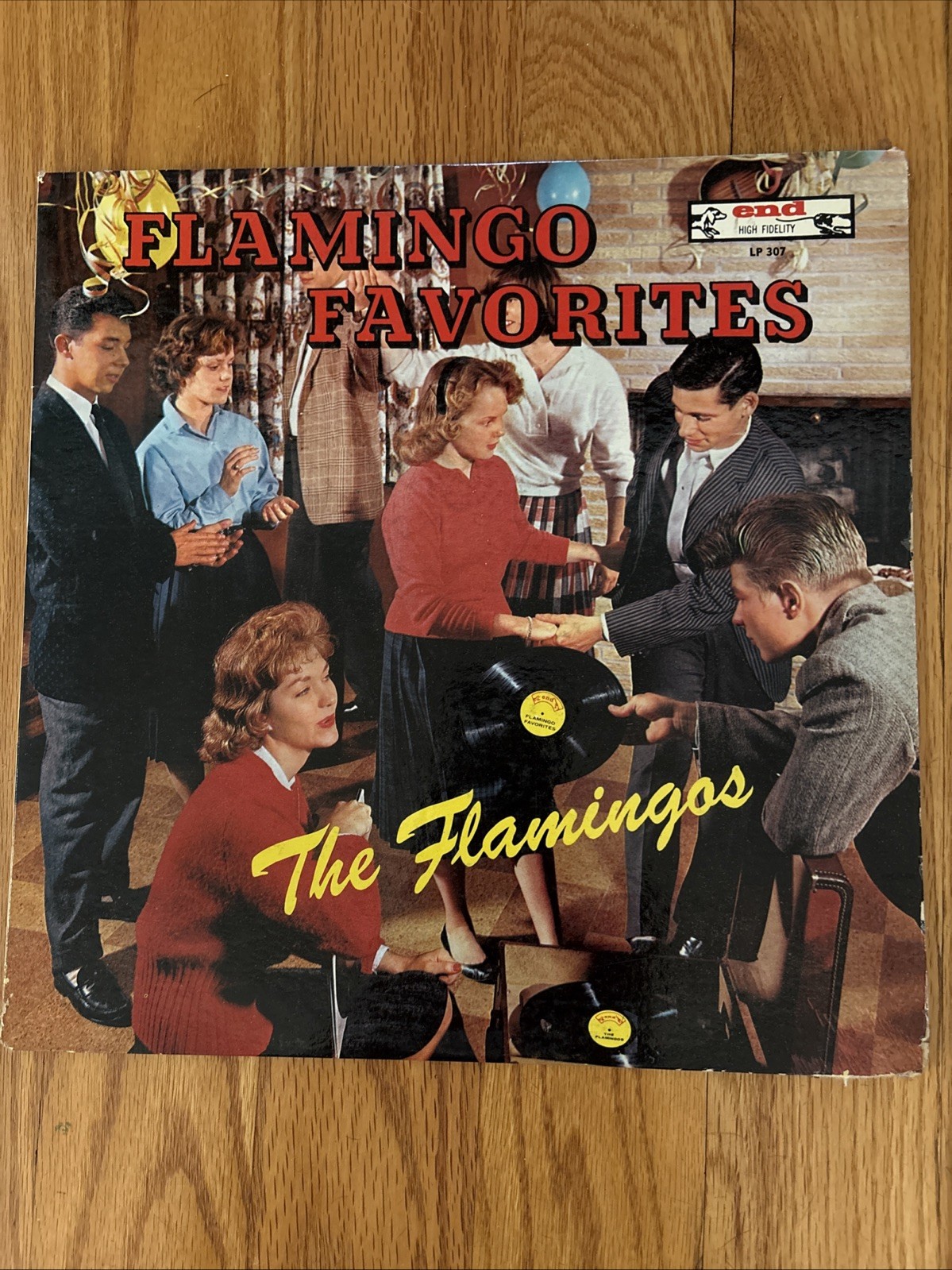 THE FLAMINGOS~FLAMINGO FAVORITES~Excellent Doo Wop & Soul Album~END #307