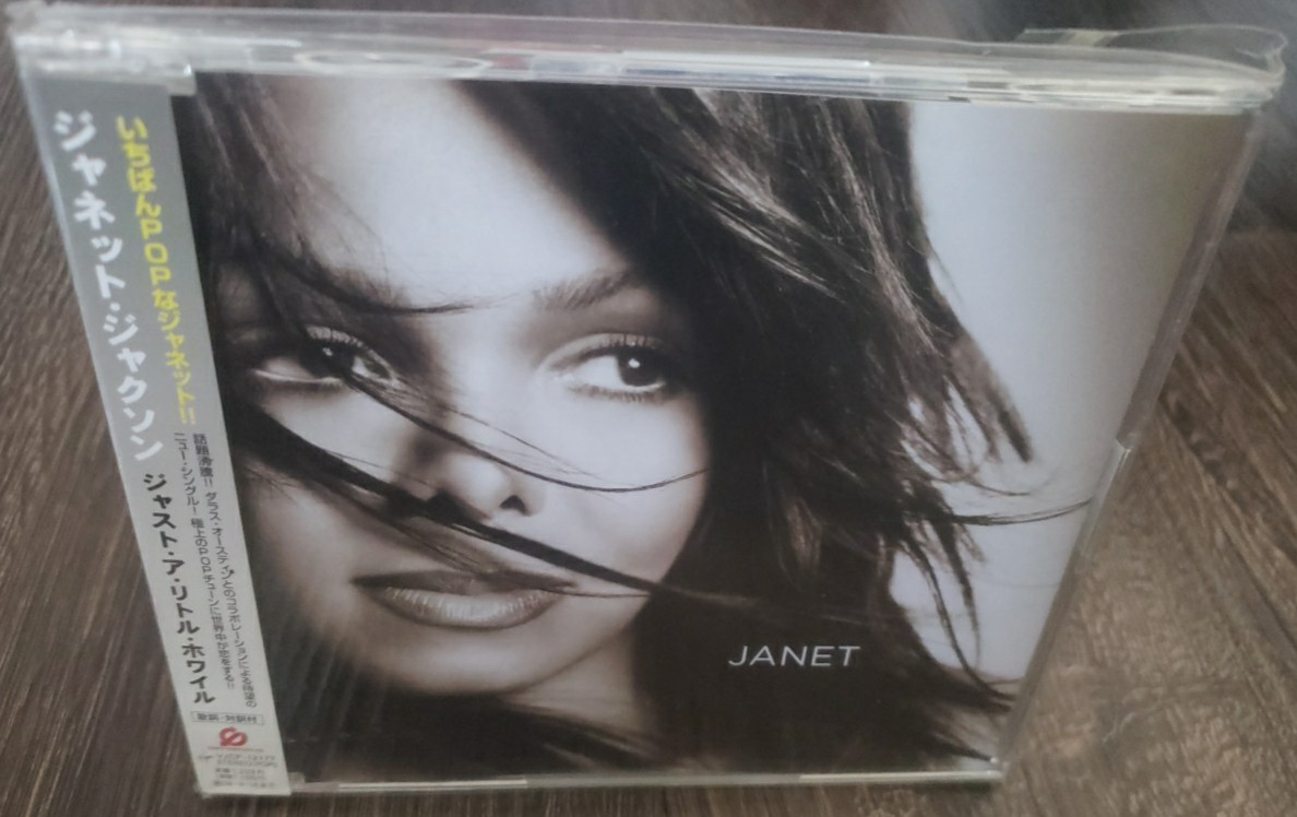 Janet Jackson JUST A LITTLE WHILE Japan 3 tx IMPORT CD Peter Rauhofer DAMITA JO