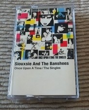 ONCE UPON A TIME/THE SINGLES / SIOUXSIE AND THE BANSHEES 1981 GEFFEN CASSETTE picture