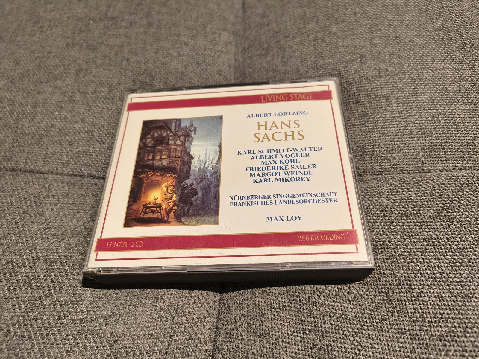 Albert Lortzing Hans Sachs Max Loy 2 CD VGC